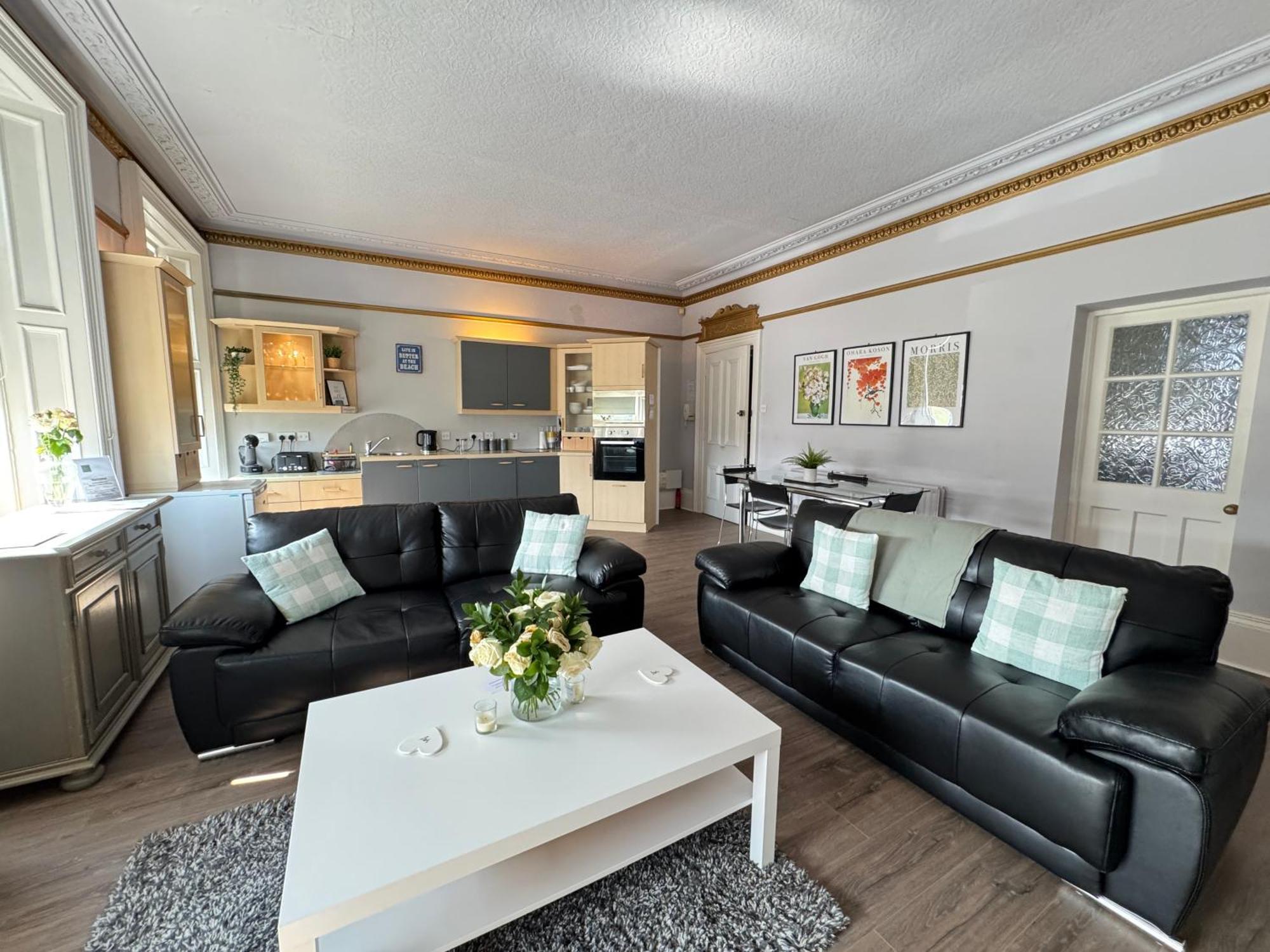 Longsands Beach, Apartment 2, 泰恩茅斯 外观 照片